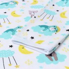 Лонгслив детский "Мишка на облаке", цвет белый, рост 74 см - фото 22764421