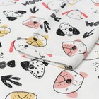 Лонгслив детский "HEY woof", цвет молочный, рост 86 см - фото 24292716