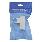 Держатель для душевой лейки ZEIN Z90, квадратный, пластик, хром - Фото 15