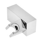 Держатель для душевой лейки ZEIN Z90, квадратный, пластик, хром - Фото 9