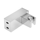 Держатель для душевой лейки ZEIN Z90, квадратный, пластик, хром - Фото 10