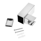 Держатель для душевой лейки ZEIN Z90, квадратный, пластик, хром - Фото 14