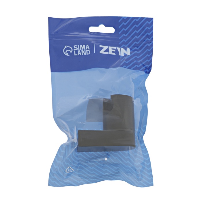 Держатель для душевой лейки ZEIN Z91, регулируемый, пластик, черный