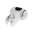 Держатель лейки для душевой стойки ZEIN Z92, пружинный, пластик, хром - Фото 10