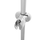 Держатель лейки для душевой стойки ZEIN Z92, пружинный, пластик, хром - Фото 14