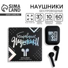 Наушники беспроводные «100% мужик», модель LV-142, 9.7×9.7 см - Фото 1