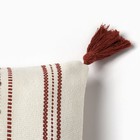 Наволочка декоративная «Этель. Сканди», 45×45 см, бордовая - Фото 2