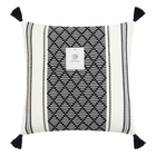 Наволочка декоративная с кисточками «Этель. Сканди», 45×45 см, чёрная - Фото 5