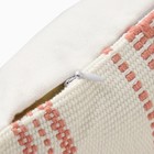 Наволочка декоративная с кисточками «Этель. Сканди», 45×45 см, розовая - Фото 3