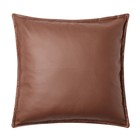 Наволочка декоративная «Этель» кожзам 45×45 см, коричневая - Фото 2