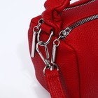 Сумка-багет на молнии, цвет красный - фото 806065763