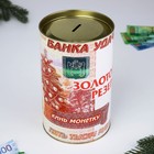 Копилка XXL новогодняя «Рубли», 20 х 12,2 см - фото 9930947