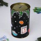 Копилка новогодняя подарок «Новый год: Деньги зло», XXL, 20×12.5 см - Фото 4