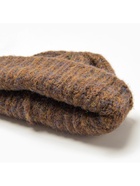 Шапка женская MINAKU, размер овер one size 52-58, коричневая - Фото 7