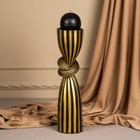 Подсвечник для одной свечи «Узел» цвет черно-золотой 39 х 10,5 х 10,5 см - Фото 11