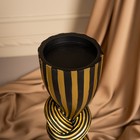 Подсвечник для одной свечи «Узел» цвет черно-золотой 39 х 10,5 х 10,5 см - Фото 14