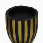 Подсвечник для одной свечи «Узел» цвет черно-золотой 39 х 10,5 х 10,5 см - Фото 4