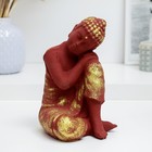Фигура "Будда задумчивый" терракотовая, 19см - фото 296119938
