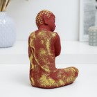 Фигура "Будда задумчивый" терракотовая, 19см - фото 7303156