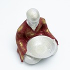 Подсвечник "Будда" с декором, 20см - фото 22700500