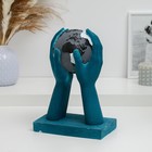 Фигура "Миру-мир" синяя с серым, 24,5см - фото 22700502