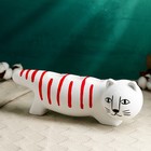 Подсвечник "Леопольд" белый с росписью, 12см - фото 22700544