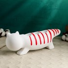 Подсвечник "Леопольд" белый с росписью, 12см - фото 22700546