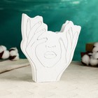 Ваза-органайзер "Затмение" белая, 18см - фото 22700565