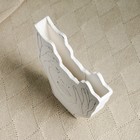 Ваза-органайзер "Затмение" белая, 18см - фото 22700566