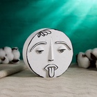 Ваза «Вали», h=15 см, скандинавский стиль, гипс - Фото 1