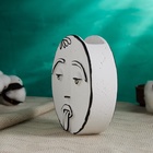 Ваза «Вали», h=15 см, скандинавский стиль, гипс - Фото 3