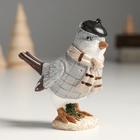 Фигурка полистоун «Птенчик в жилете и берете; колпаке», 9?5?9 см, МИКС (комплект 2 шт) - фото 50191784