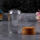 Основа для творчества и декора - клош, набор 6 шт., размер 1 шт. — 3,5 × 6,2 × 3,5 см - фото 22700748