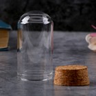 Основа для творчества и декора - клош, набор 6 шт., размер 1 шт. — 3,5 × 7,5 × 3,5 см 9690128 - фото 16448660