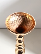 Подсвечник на 1 свечу «Ричард», металл под золото, 12.5×12.5×44 см  (артикул 9694882)  большой выбор товаров оптом и в розницу по низким ценам с доставкой