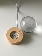 Световая фигурка стекло «Шар. Голограмма: Кит», d=6 см, подставка дерево, USB, 6.5×6.5×7.5 см - Фото 6