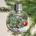 Шар ёлочный «Теплых и уютных вечеров», на Новый год, d=8 см - Фото 6