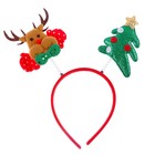 Ободок карнавальный «Новогодний», виды МИКС - Фото 1