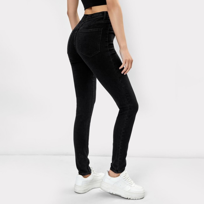 Джинсы женские, цвет черный, размер 44-46 (W28 L32) 65970