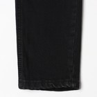 Джинсы женские, цвет черный, размер 44-46 (W28 L32) - Фото 7