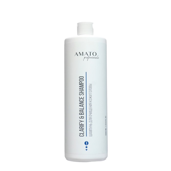 Шампунь для очищения кожи головы AMATO Professionale, 1000 мл - Фото 1