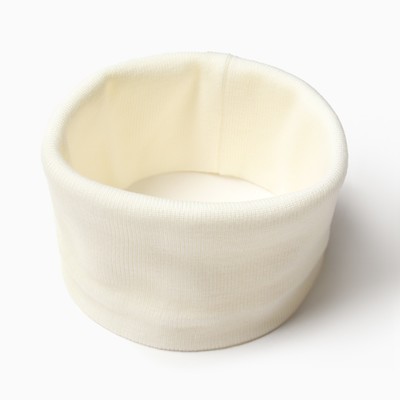 Снуд детский, цвет молочный, размер 50×22 см