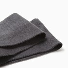 Шарф детский, цвет графит, размер 110×14 см - фото 61561645