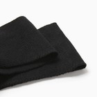 Шарф детский, цвет чёрный, размер 110х14 см - Фото 2