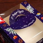 Коробка под бенто-торт с окном "Новогодняя ночь", 14 х 14 х 8 см - Фото 3