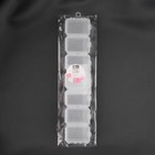 Органайзер для хранения мелочей, с подвесом, 7 съёмных отделений, 20.5×4.5×2 см, прозрачный - Фото 6