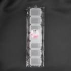 Органайзер для хранения мелочей, с подвесом, 7 съёмных отделений, 20.5×4.5×2 см, прозрачный - Фото 7