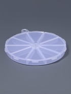 Органайзер для хранения мелочей, 10 ячеек, d=12.8×1.5 см, прозрачный - Фото 4