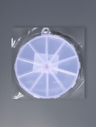 Органайзер для хранения мелочей, 10 ячеек, d=12.8×1.5 см, прозрачный - Фото 6