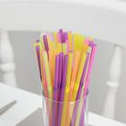 Трубочки одноразовые для напитков Мистерия, 21 см, d=5 мм, с гофрой, МИКС, 50 шт. - Фото 2